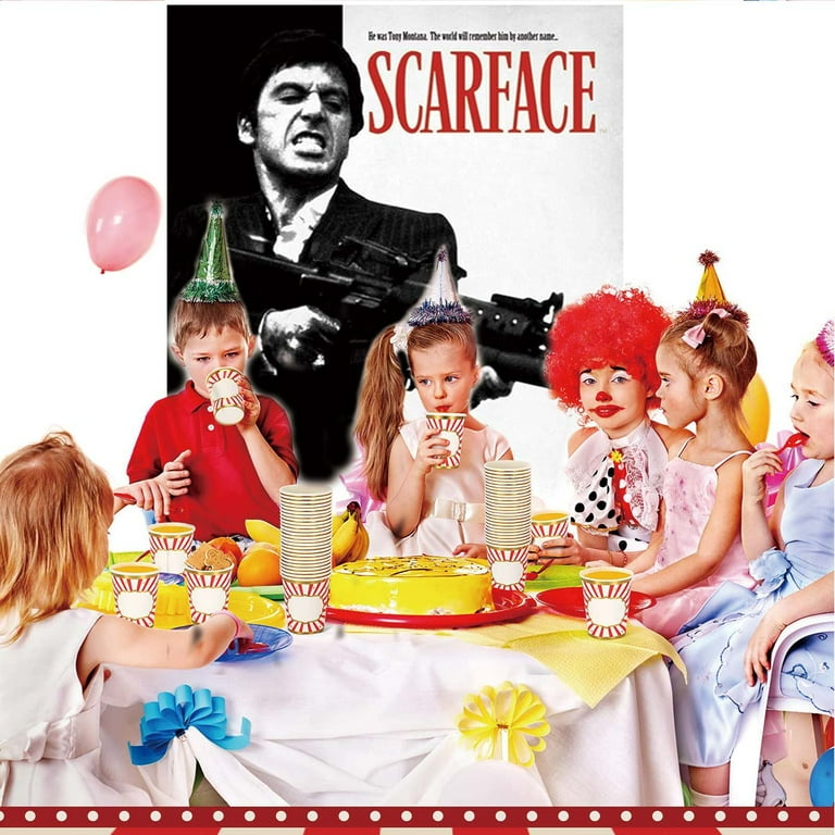 Scarface Tony Montana Al Pacino Background school Wall Decor