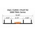 thumbnail image 2 of Woodys Ace 4" Carbide Wear Bar Runners for C&A Pro Skis (AC4-5000), 2 of 2