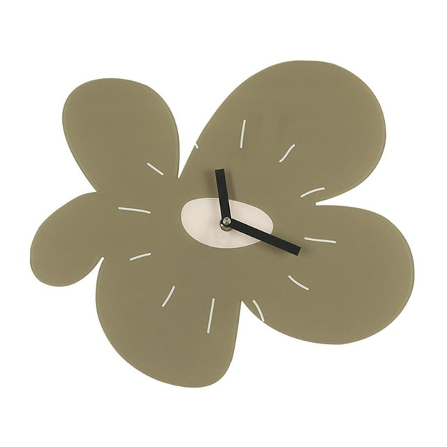 DOLITY Wall Creative Simple Watch Room Wall Flower