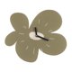 thumbnail image 1 of Relojes de pared pequeños con espejo acrílico, silenciosos, sin tictac, funcionan con pilas, estilo moderno para el hogar Flor, 1 of 9