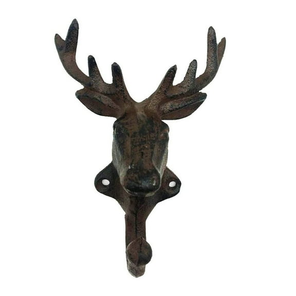 Cast Iron Wall Hanger Vintage Design Hooks Keys Towels Hook Metal Wall Mounted Heavy Duty Decorative Gift