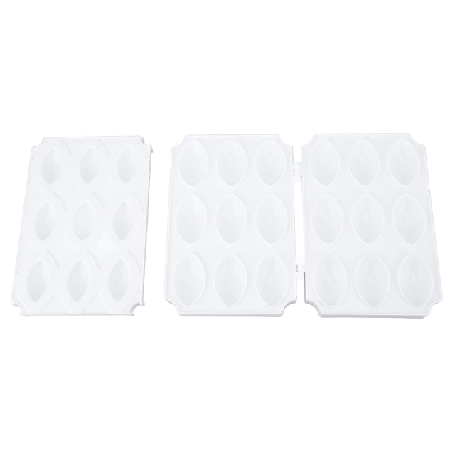 Procesador de moldes para albóndigas, máquina manual para hacer pastel de carne, herramienta de prensa, bricolaje, 9 rejillas, máquina para hacer carne casera, accesorios de cocina, blanco