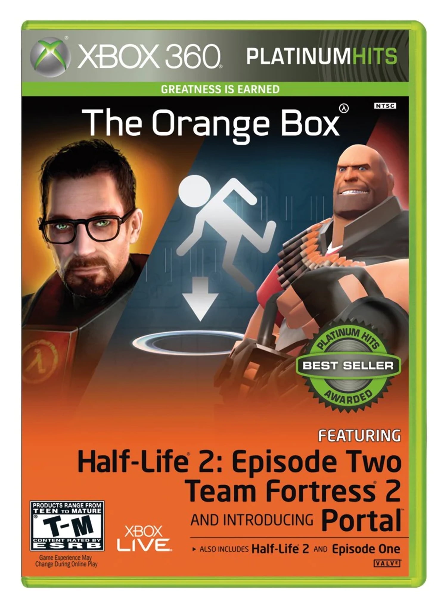 Orange Box - Xbox 360 Used, Half Life 2, Episode 1 & 2