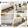thumbnail image 6 of Yiaed Forest Lake White Horse Kitchen Rugs Sets of 2 Kitchen Mats Cushioned Anti Fatigue Kitchen Rug Tapetes Para Cocina for Sink,Laundry Room, 6 of 6