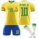 thumbnail image 1 of 2223 Camiseta de local de Brasil No. 10 Traje de Neymar, 1 of 2