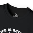 thumbnail image 4 of Life is Better with Husky - Funny Dog Lover Unisex Ultra Cotton Tee, 4 of 4