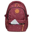 thumbnail image 3 of KAUKKO backpack for school & leisure with 15 inch laptop compartment, 30 * 15 * 45 cm, 20.2L（24 Red）, 3 of 5