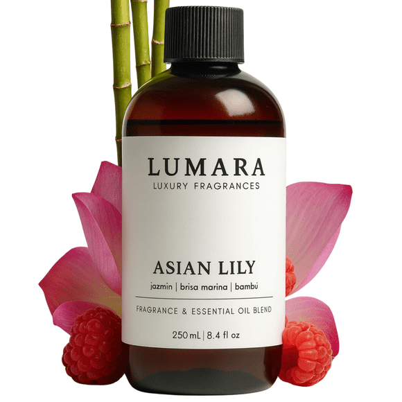 Esencia ambiental para difusor profesional Lumara Asian Lily - Inspirado en el Hotel Wynn Las Vegas 250ml
