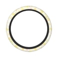 thumbnail image 2 of YFYANG Universal Elastic Yellow Dream Butterfly Car Steering Wheel Cover, Non-Slip Sweat Absorbent, 2 of 8