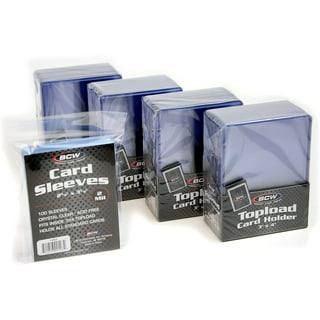 1000 BCW Resealable Inner Card Sleeves for Double Sleeving  Gaming Cards