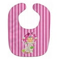 thumbnail image 1 of Carolines Treasures BB6907BIB Maison de Fées Rayures Roses Bavoir pour Bébé, 1 of 3