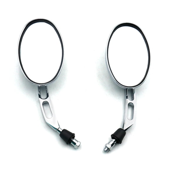 Motorcycle Oval Rearview Mirrors Universal Motorbike Side Mirror FOR DL 650 v Strom sv1000 Shadow 750 VTX 1800 1300 Cruisers, Scooters ATV