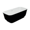 thumbnail image 1 of A&E Bath and Shower MINA-67-BLK FREESTANDING BATHTUB, 1 of 11