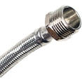 thumbnail image 2 of Certified Appliance Accessories(R) WI12SSFM Braided Stainless Steel Water-Inlet Hose, 1ft, 2 of 6