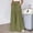 Army Green, variant on Linen Palazzo Pants for Women Casual Paper Bag Flowy Wide Leg Pants Tie Front Elastic High Waisted Palazzo Pants Trousers Summer Loose Linen Plazo Pant Army Green L