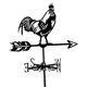 thumbnail image 3 of Veleta de gallo, adorno de gallo, 32cm de ancho, veleta de animales, indicador de dirección del viento para patio, cerca, granja, 3 of 9