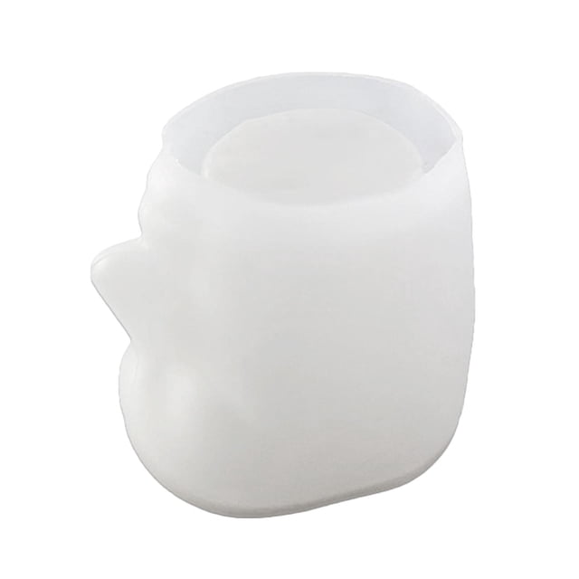 Modelo de cara de arte abstracto, posavasos de cara humana flexible y duradero, modelo de silicona, modelo de fundición de resina de yeso para decorac Taza