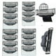 thumbnail image 1 of 16pcs For Gillette Mach 3 Razor Blades Stainless Steel Blades Replacments, 1 of 5