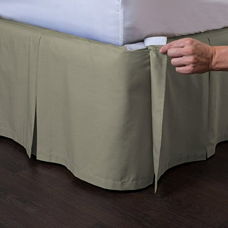 Ashton Detachable Bedskirt King Size Sage 21 Drop Easy On Off Pleated Bed Skirt By Bedding Canada Ashton Detachable Bedskirt King Size, Pleated Bed Skirt King