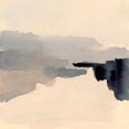 thumbnail image 2 of Barnes, Victoria 20x20 White Modern Wood Framed Museum Art Print Titled - Inky View I, 2 of 4