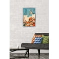 thumbnail image 2 of Cuckoo and Azalea by Katsushika Hokusai Wall Poster, 14.725" x 22.375" Framed, 2 of 6