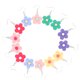 thumbnail image 4 of 7 pares de pendientes colgantes de resina con flores para mujer, 4 of 4