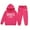 Hot Pink, variant on Gaexia Girls Fall Outfits Size 10-12 ,Girls Hoodie and Joggers Set Stylish Print Winter Outfit Comfy Casual Toddler Teen Clothes Soft Warm Two Piece