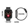 thumbnail image 3 of WLOELOEW Smart Sports Watch With Bluetooth Calling Hd Display Long Battery Life Custom Dials For Outdoor Activity Alloy Material, 3 of 7
