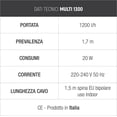 thumbnail image 2 of Sicce 8011469938898 Multi 1300 Pump - 320 GPH, 2 of 4