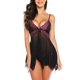 thumbnail image 1 of Ropa interior Mujer Lencería sexy Vestido erótico Pijamas de encaje transparente Ropa de dormir Camisón + Tanga Disfraces sexy Vestido sexual xuanjing unisex, 1 of 2