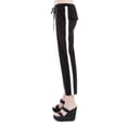 thumbnail image 3 of Max Studio London Pantalon Court Décontracté pour Femmes, Noir, Moyen, 3 of 4