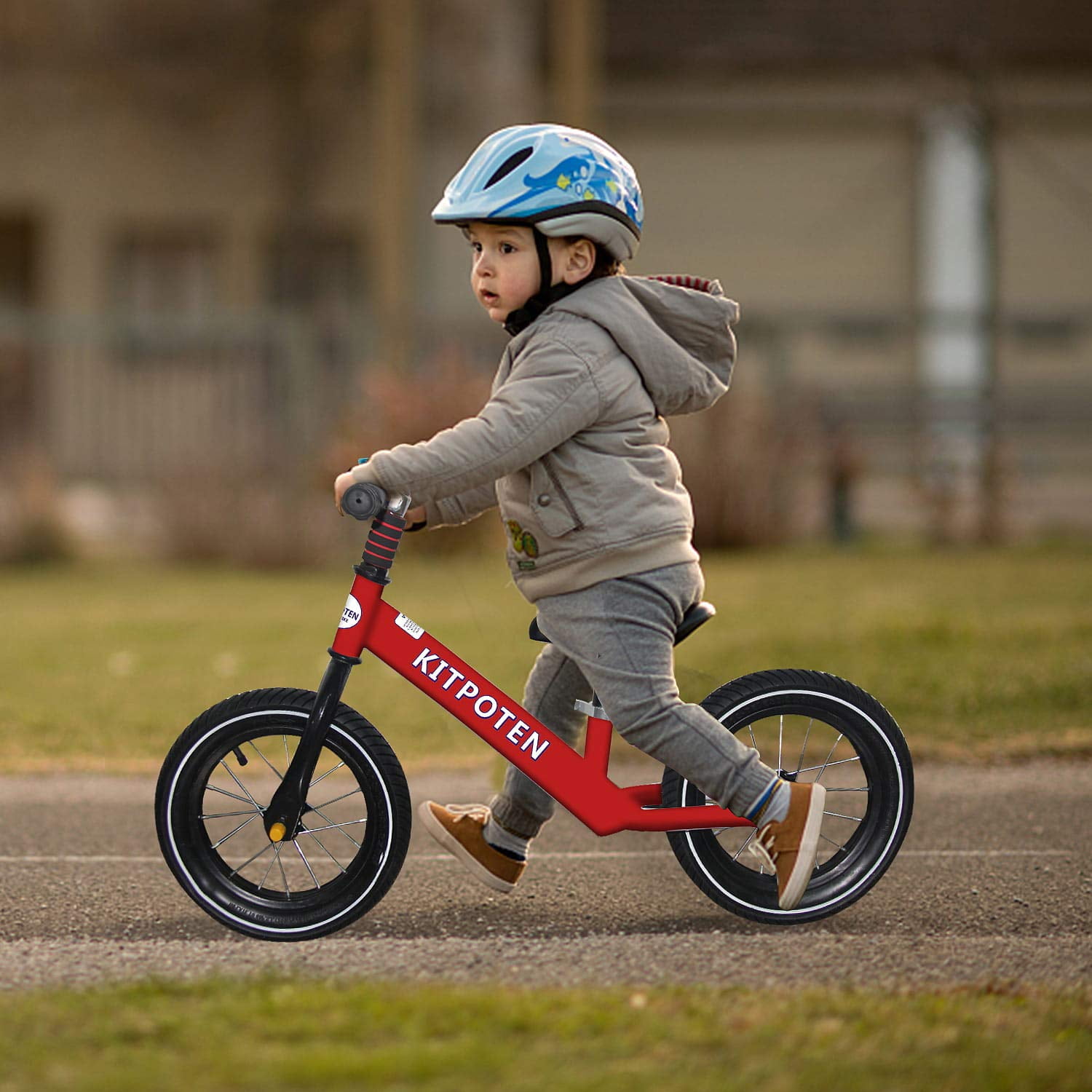 IMSHIE KITPOTEN Balance Bike for 4 Year 
