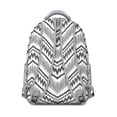 thumbnail image 3 of Boho Tribal Print Backpack - Extra Large 17" Laptop Compartment & Heavy Duty Oxford Material | Roomy Water-Resistant College Daypack for Students, Dorm Life & Commuting, 3 of 6