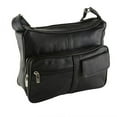 thumbnail image 2 of Women's Leather Organizer Purse Shoulder Bag Multiple Pockets Cross Body Handbag, 2 of 23