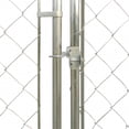 thumbnail image 5 of vidaXL Dual Door Fence Gate Garden Entry Driveway Gate Steel Arched 13'/6', 5 of 8