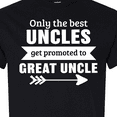 thumbnail image 4 of Inktastic Only the Best Uncles Get Promoted to Great Uncle T-Shirt, 4 of 5