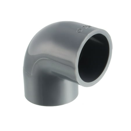 - PVC Pipe Fitting 25mm Slip Socket 90 Degree Elbow Coupling Connector Gray 3 Pcs