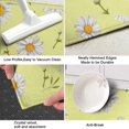 thumbnail image 3 of Lightgreen Daisy Flower White Blooms Pattern Kitchen Rug Mat,Kitchen Runner Rugs Non Skid Washable,Decorative Kitchen Floor Mats for Kitchen,Sink,Laundry,17"X47", 3 of 5