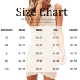 thumbnail image 4 of JoveMarine Sundresses for Women Summer Sleeveless Tank - Round Neck Slim Fit Short Bodycon Party Mini Dress with Stretchy Fabric,Dark Green 2XL, 4 of 7