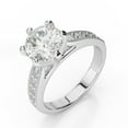 thumbnail image 3 of 1.50 Ct Stunning Solitaire Round Cut Diamond Bridal Rings Solid 950 Platinum, 3 of 6
