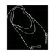 thumbnail image 2 of 70cm Long Non-slip Copper Eyeglass Sunglasses Chain Cord Neck Strap Holder (Silver), 2 of 5