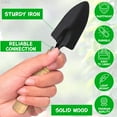 thumbnail image 3 of Lunfar 3Pcs Hand Shovel for Gardening Trowel Garden Tool - Planting Tools Small Garden Rake Ergonomic Hand Tools Set Edging Shovel Indoor Plants Tools - Gardening Tools Heavy Duty Shovel Garden Tool S, 3 of 5