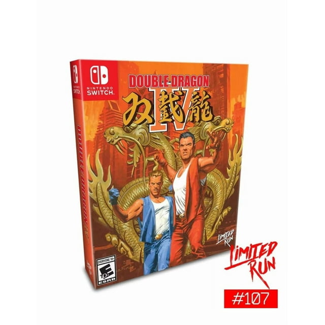 Limited Run Games Double Dragon IV Collector's Edition