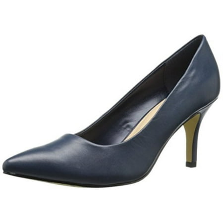 Blue Suede Pumps - Women's Bella Vita Define Pointy Pump