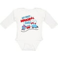 thumbnail image 3 of Inktastic My First Memorial Day Train Boys or Girls Long Sleeve Baby Bodysuit, 3 of 5