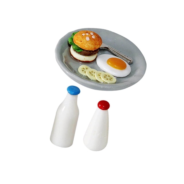 serony Résine Échelle 1 12 Accessoires de Maison de Poupée Miniature Jeu d'Imitation Jouet Pub Bar