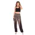 thumbnail image 2 of H001 Bohemia Europa y América Tailandia Pantalones de linterna Pantalones deportivos Pantalones de yoga Pantalones deportivos Pantalones de verano para mujer Pantalones casuales para mujer, 2 of 5
