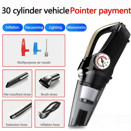 

Christmas Clearance! SuoKom Portable Handheld Car Vacuum Cleaner Wired Vacuum Cleaner Wet And Dry Handheld Vacuum Cleaner Tire Pump