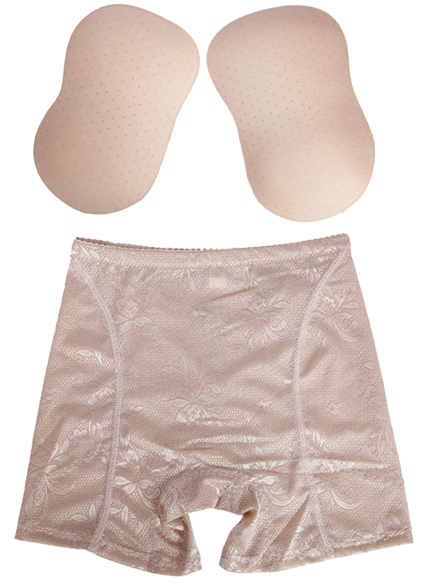 LELINTA Butt Enhancer Full Padded Panty Shaper Boy Shorts Full Coverage