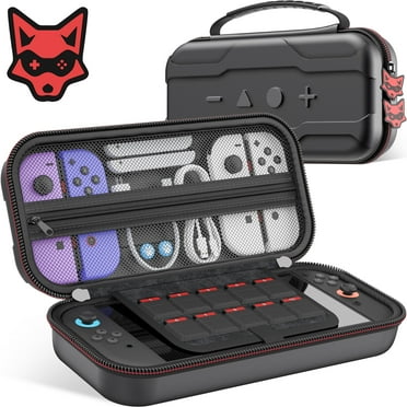 Beboncool Switch 2 Carrying Case for Nintendo-Waterproof & Durable Gaming Bag with Organizational Pockets for Switch 2/OLED/Lite,Black,G300